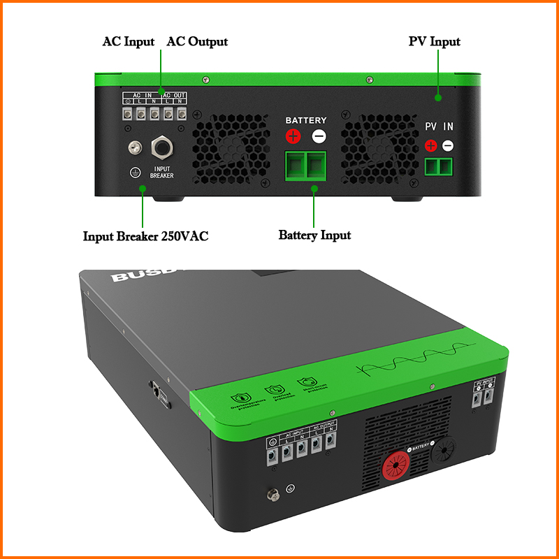 4.2KW 6.2KW Hybrid Solar Inver - Drone Solar Charger ulasan dan harga