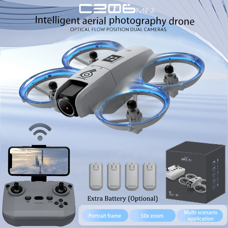 CZ06 Mini RC Quadcopter Drone  - Drone Controller Screen ulasan dan harga