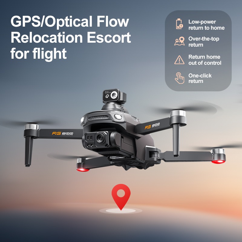 NEW RG800 MAX Drone 1080P HD C - Drone Controller Screen ulasan dan harga