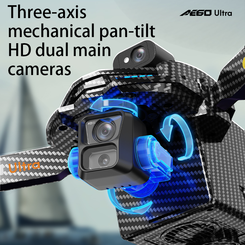AE60 GPS Drone Professional 8K - Drone Controller Screen ulasan dan harga