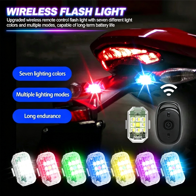 Wireless LED Drone Strobe Ligh - Drone Beacon Light ulasan dan harga