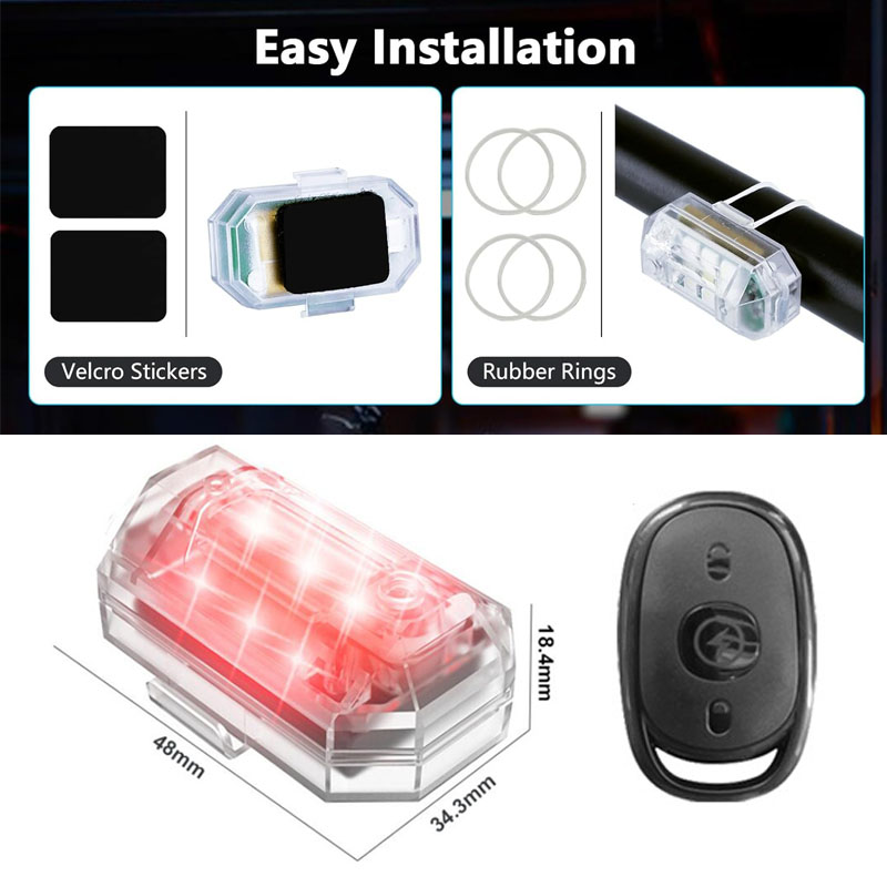 Wireless LED Drone Strobe Ligh - Drone Beacon Light ulasan dan harga