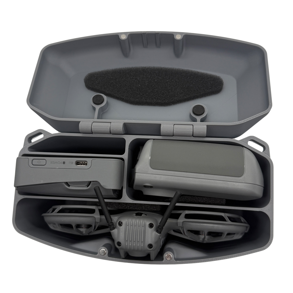 for DJI Neo 2 3D Printed Box w - Drone Carrying Case ulasan dan harga
