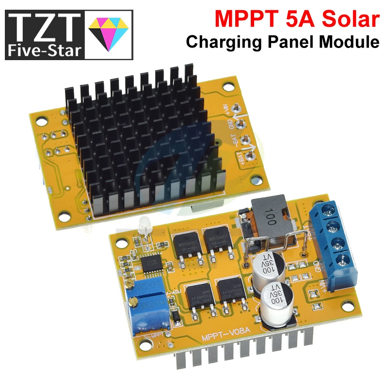 TZT 5A MPPT Solar Panel Regula - Drone Solar Charger ulasan dan harga