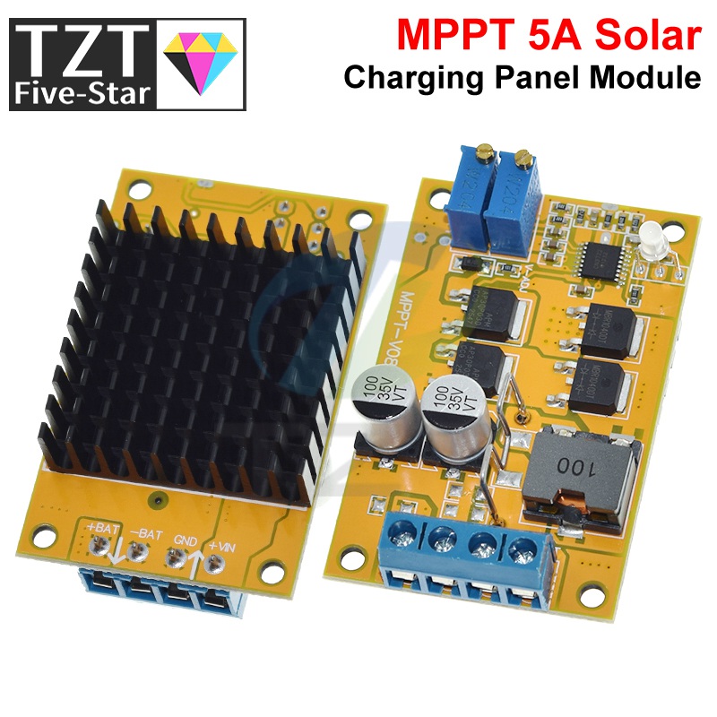 TZT 5A MPPT Solar Panel Regula - Drone Solar Charger ulasan dan harga